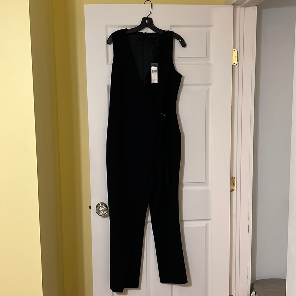 Black BCBG one piece jumpsuit